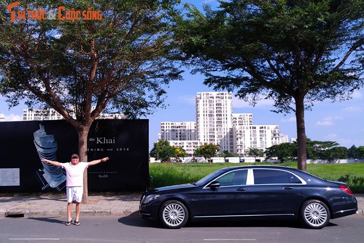 &quot;Soi&quot; Mercedes-Maybach gia 6,9 ty cua dai gia Khai Silk-Hinh-2